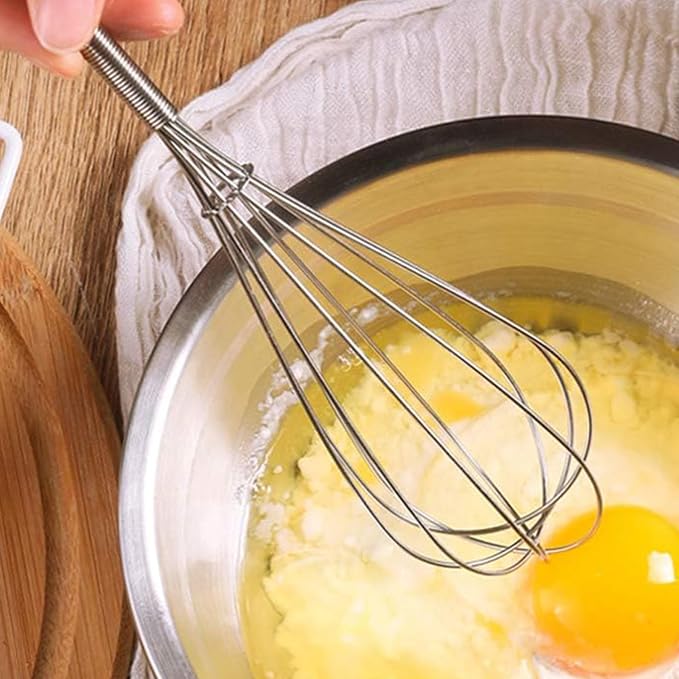 Digead Mini Wire Whisk, 10 & 12 Inch Small Whisk - Image 3