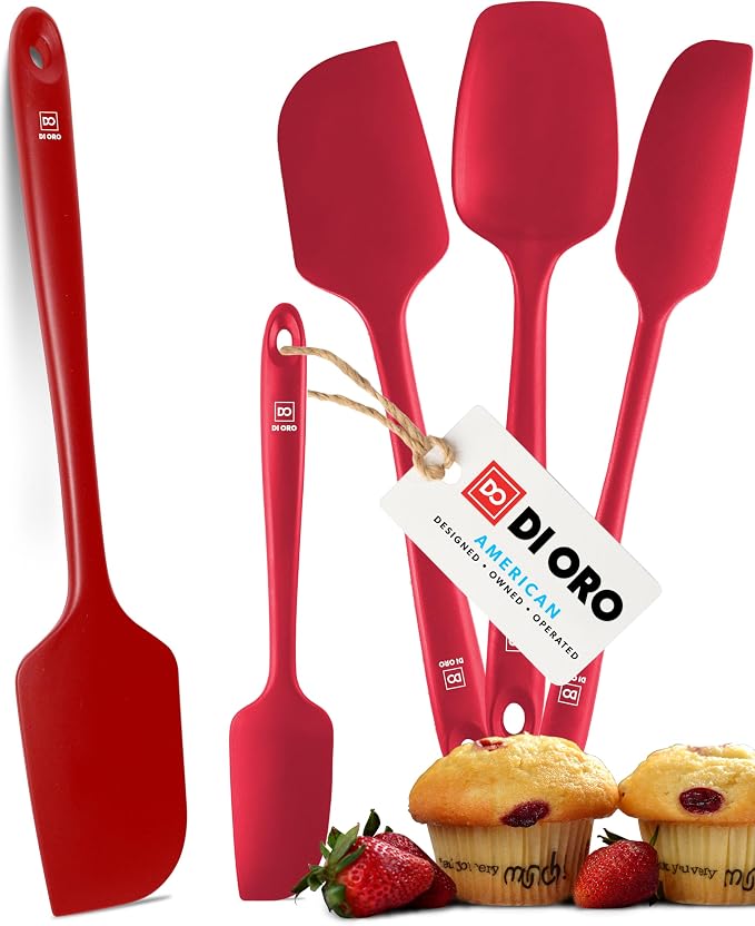 DI ORO Silicone Spatula Set by DIORO