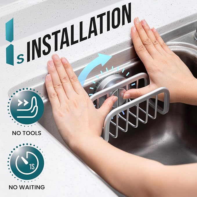TAILI Sponge Holder for Kitchen Sink - Image 2