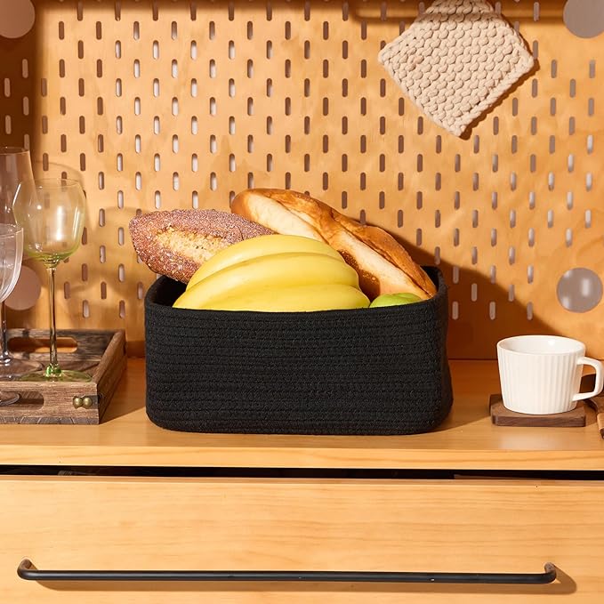MiniArk Small Storage Baskets for Organizing | Closet Organizer Bins | Shelf - Image 5