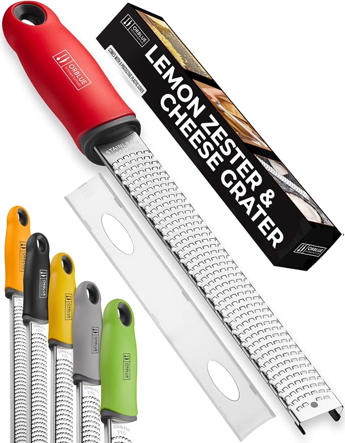 Orblue Lemon Zester & Cheese Grater by Orblue