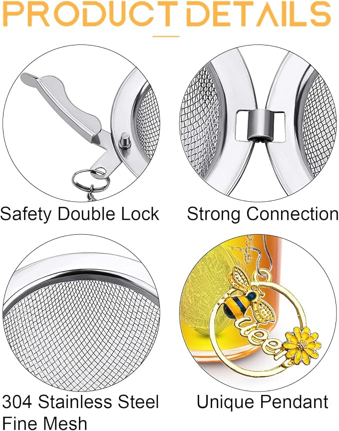 Tea Strainers for Loose Tea, Tea infuser - Image 2