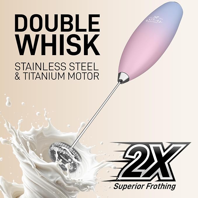 Zulay Kitchen Whisk Milk Frother - Image 4