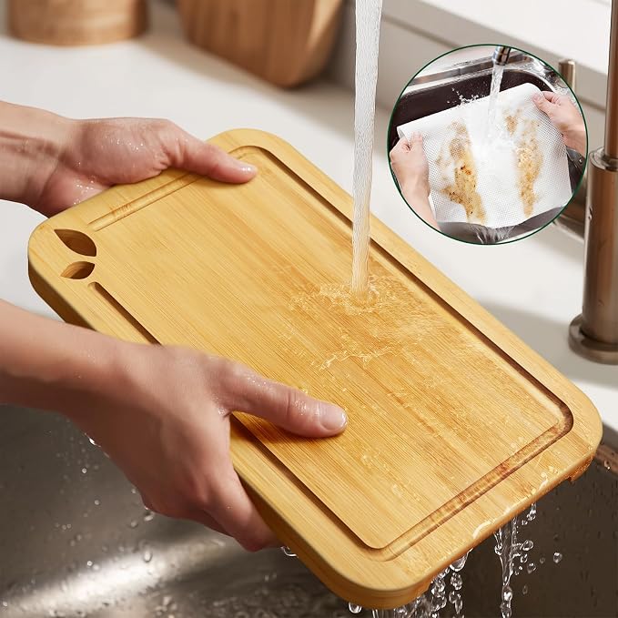 11 x 7.5 inch Bamboo Cutting Boards - Image 6