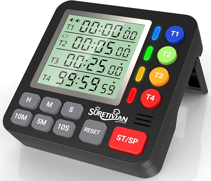 Digital Kitchen Timer for Cooking by SURETIVIAN