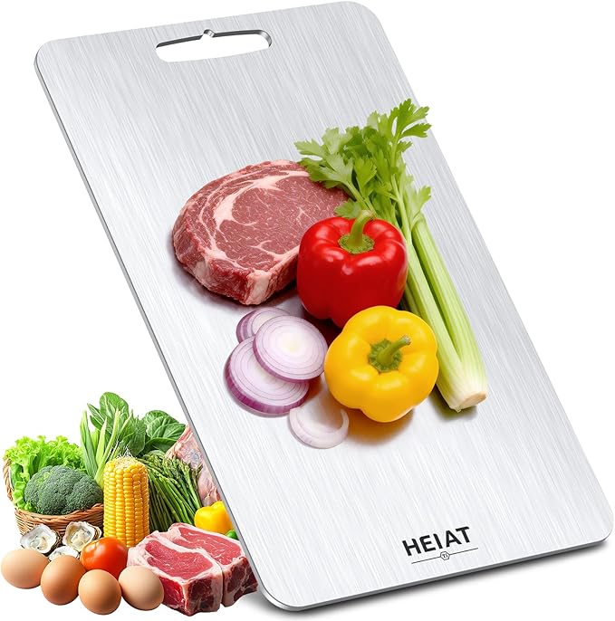 Titanium Cutting Board Set of 3, 100% Pure Titanium Cutting Boards by Unknown