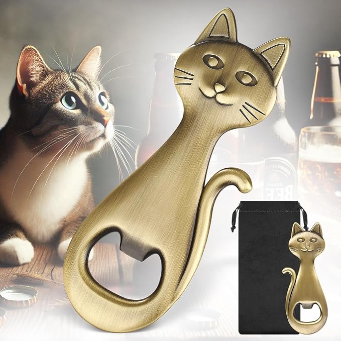 Cat Beer Bottle Opener, Cat Gifts by LULLEA