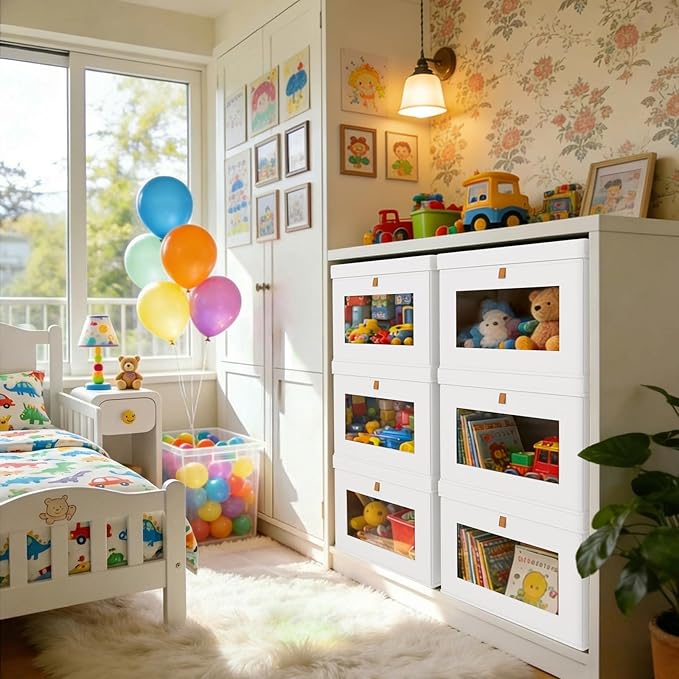 DIMJ Storage Bins with Lids - Image 4