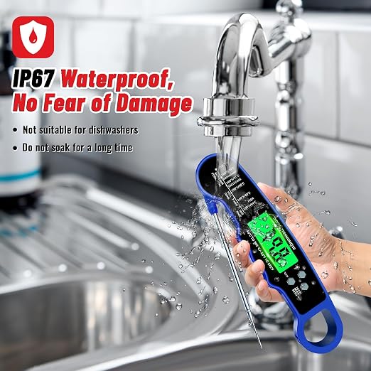 Stocking Stuffers for Men Women Adults: Meat Thermometer Digital, Instant Read - Image 5