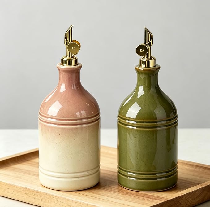 Ceramic Olive Oil Dispenser Bottle - Image 8