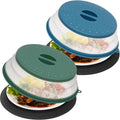4 in 1, WENWELL Vented Collapsible Microwave Splatter Cover & Mat, Kitchen dish by WENWELLHOME