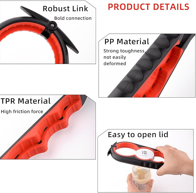 Bottle Opener for Arthritic Hand, Jar Opener for Old People, Those - Image 7