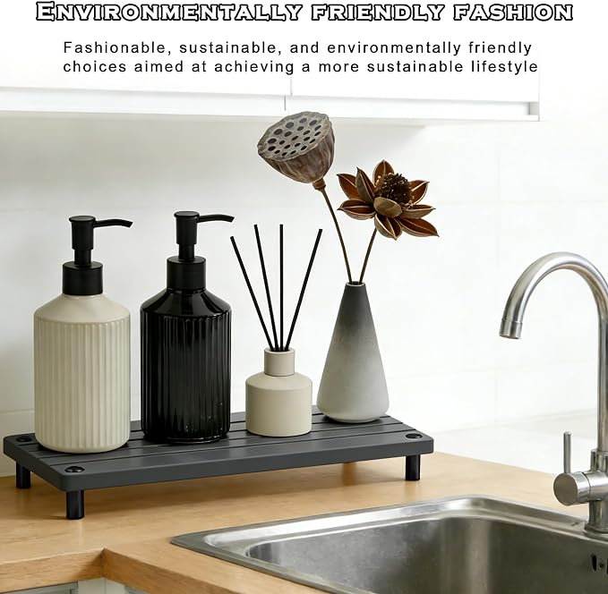 Durable Kitchen Sink Organizer, Instant Dry Sink Caddy - Image 4