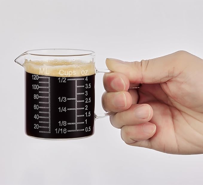 Ackers Etching Scale Measuring Glass --Made of High Borosilicate Glass Measuring by AckersBORO33
