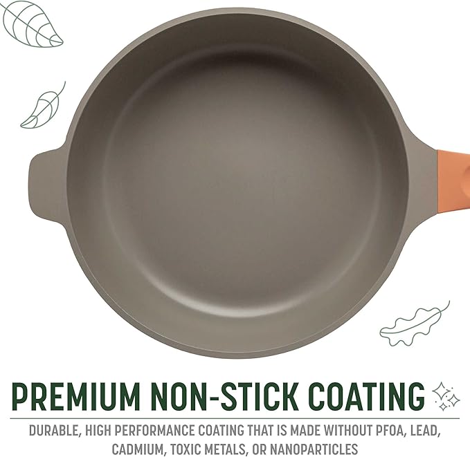 Goodful All-in-One Pan, High-Performance Cast Construction, Dishwasher Safe - Image 5