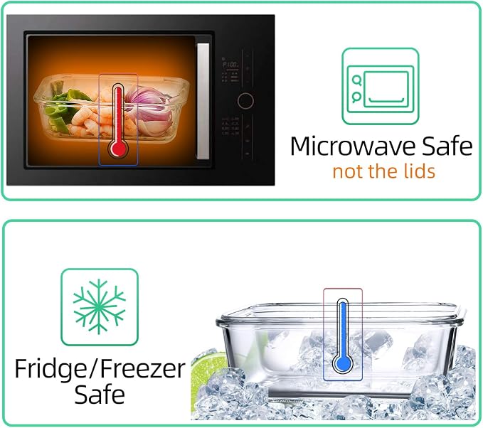 C CREST Glass Food Storage Containers - Image 4