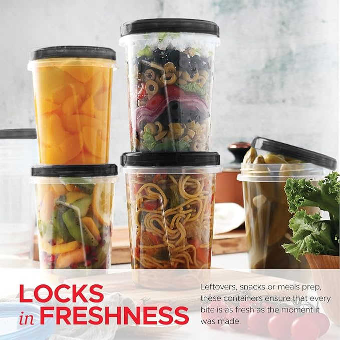 Tafura 10 Pack Leakproof Freezer Containers - Image 3