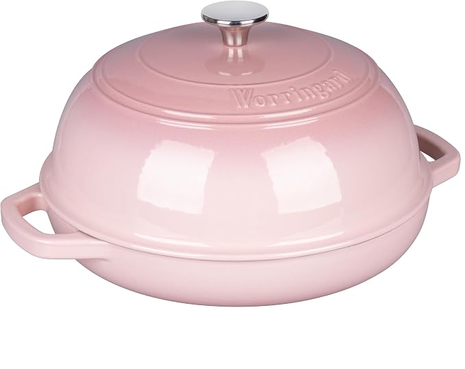 VORRINGARD Enameled Cast Iron Dutch Oven Pot - Image 6