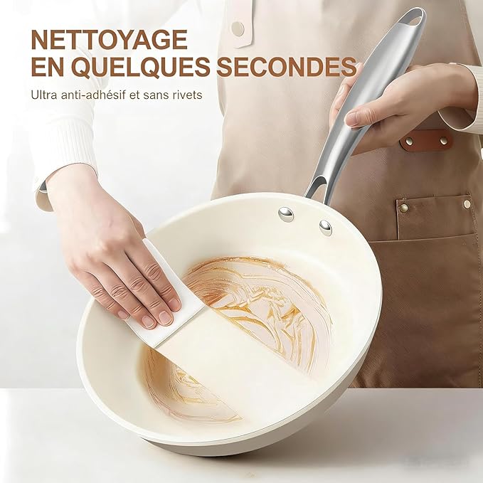 11 Inch Ceramic Nonstick Frying Pan - Image 5