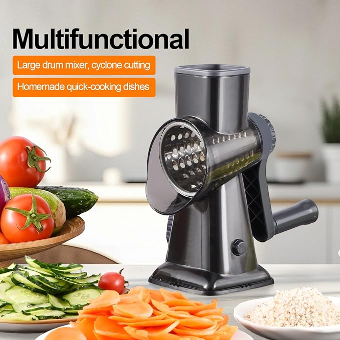 Rotary Cheese Grater Hand Crank - Image 7