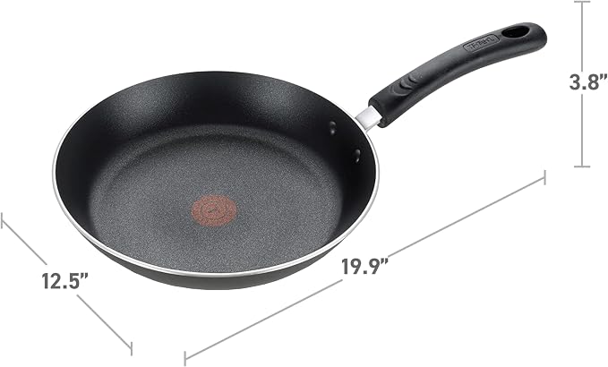 T-Fal Experience Nonstick Fry Pan 12.5 Inch, Oven Broiler Safe 400F, Non Stick - Image 7