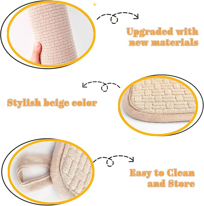 2 Pack XXL Large Microfiber Dish Drying Mat, 24*17 inch Absorbent Dish Drainer - Image 4