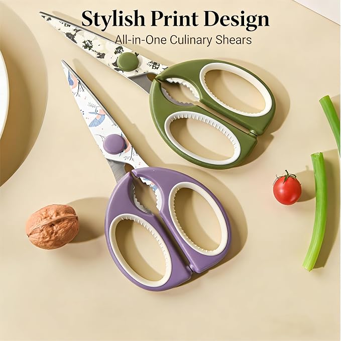 Kitchen Scissors All Purpose, ARCHIKING Kitchen Shears - Image 7