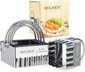 HULISEN Square Biscuit Cutter Set, Stainless Steel Cookies Cutter by HULISEN