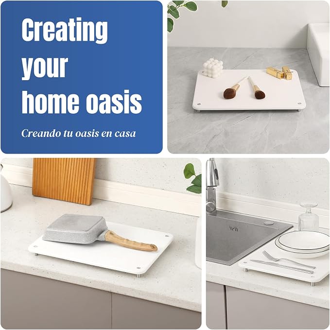 Stone Drying Mat for Kitchen Counter - Image 3