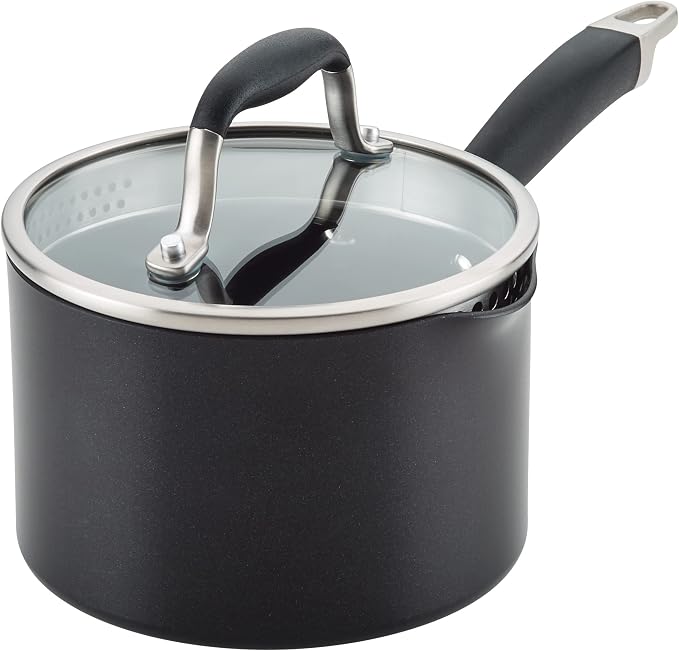 Anolon Advanced Home Hard Anodized Nonstick Sauce Pan/Saucepan by Anolon