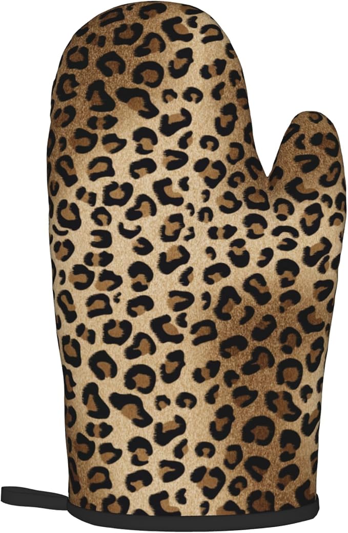 Leopard Print Oven Mitts - Image 8