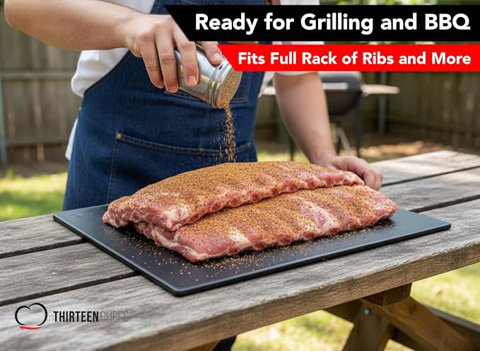 Thick XL 24x18 Plastic Cutting Board 0.75 Inch Thick, Extra Large NSF - Image 3