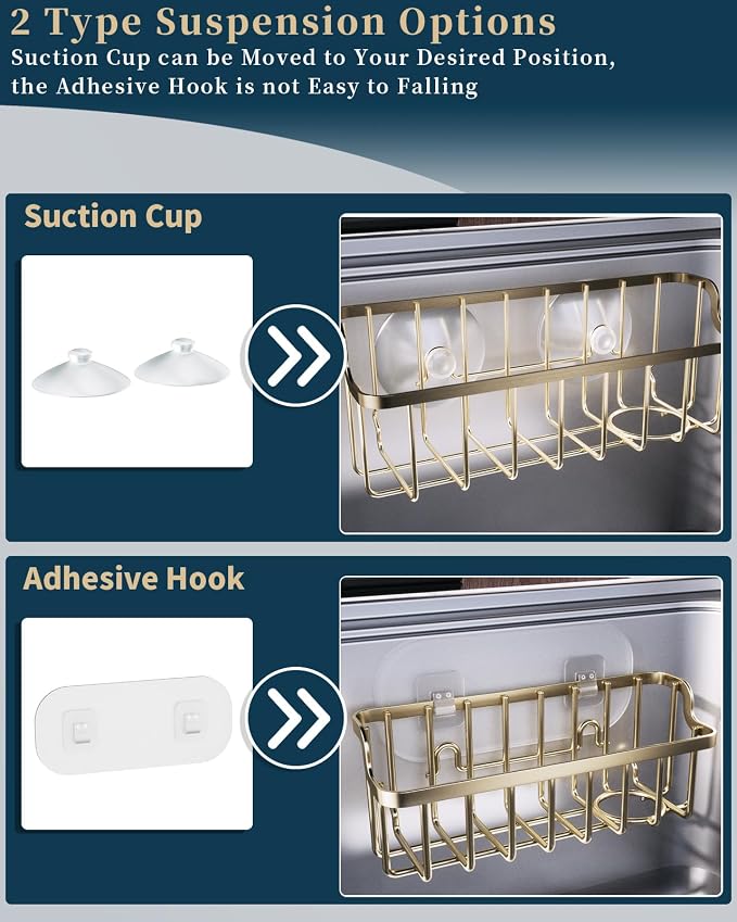 Consumest Sponge Holder Sink Caddy - Image 3