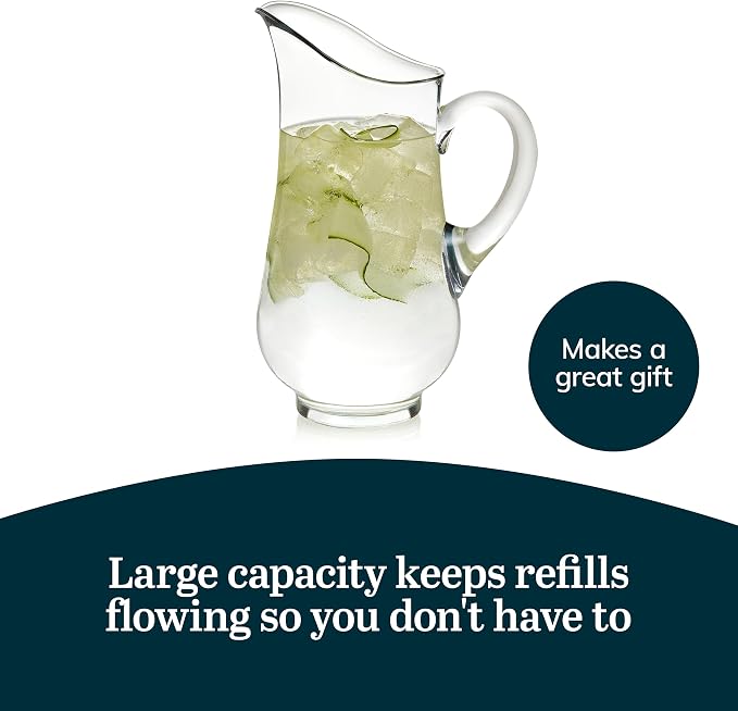 Libbey Atlantis Glass Pitcher - Image 5