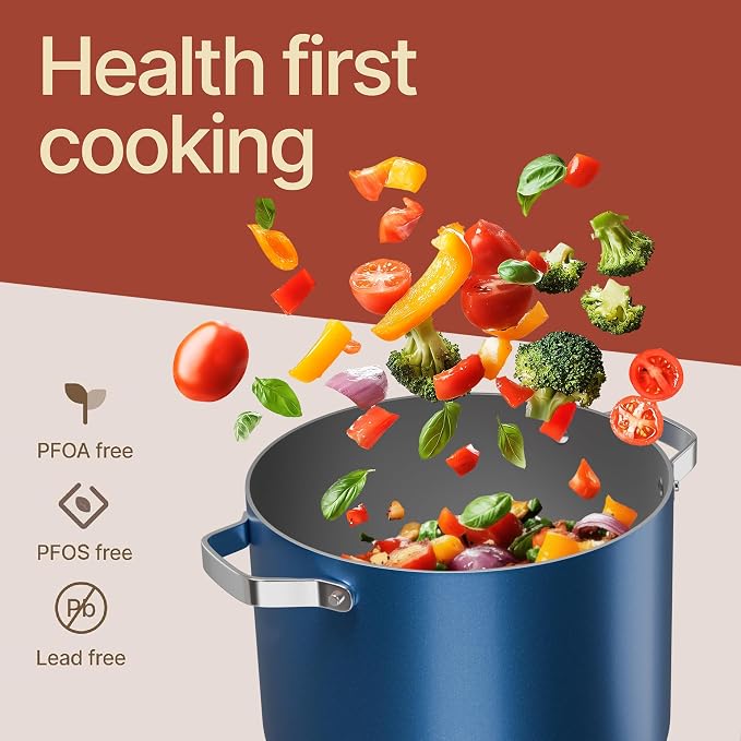 Bakken 12.5 Quart Ceramic Coated Stock Pot - Image 6