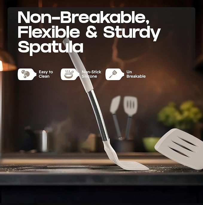 BakeRoyal Silicone Spatula Set - Image 6