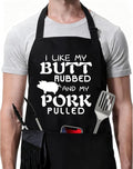 Rosoz Funny BBQ Black Chef Aprons by Rosoz