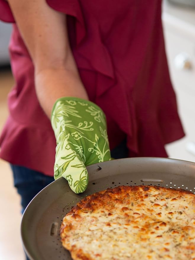 Blue Q Food Has Weed in It Funny Oven Mitts - Image 5