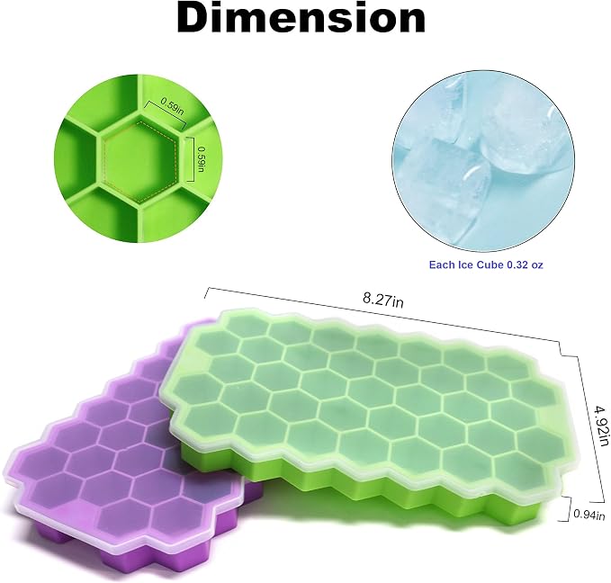 Ice Cube Trays for Freezer - Image 3