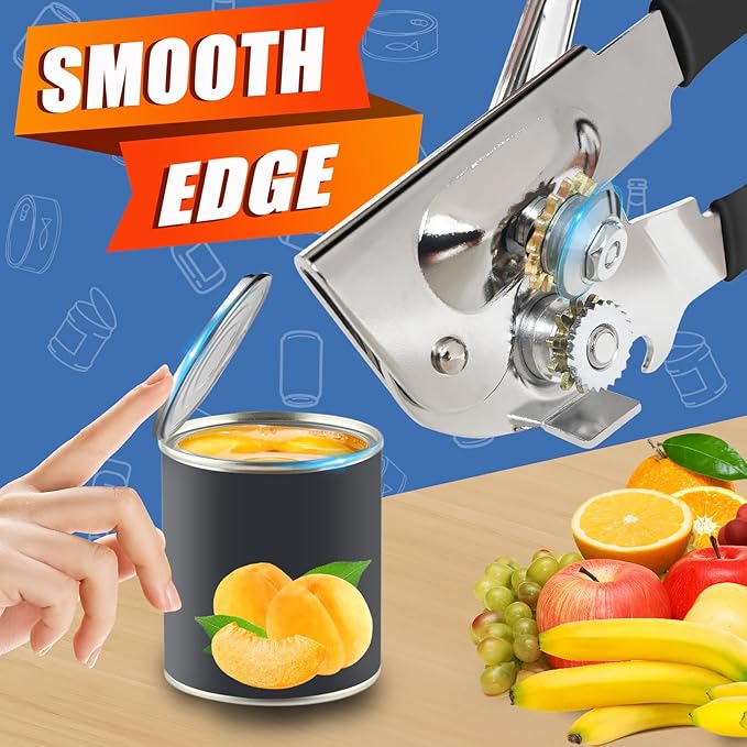 Can Opener Manual, ICEKATI Commercial Heavy Duty Can Opener - Image 2