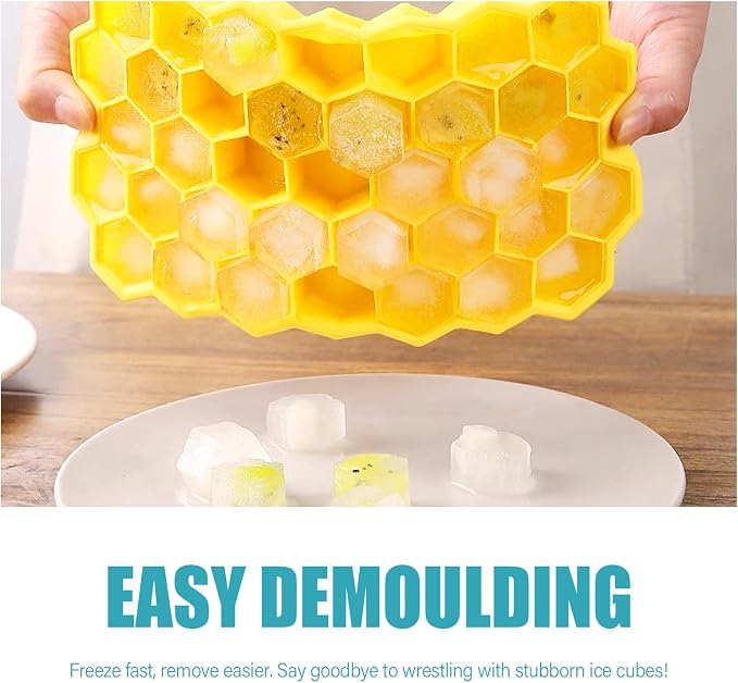 Silicone Mini Ice Cube Tray, 37 Pack Ice Trays - Image 3