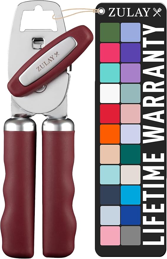 Zulay Kitchen Heavy Duty Stainless Steel Can Opener Manual by ZulayKitchen