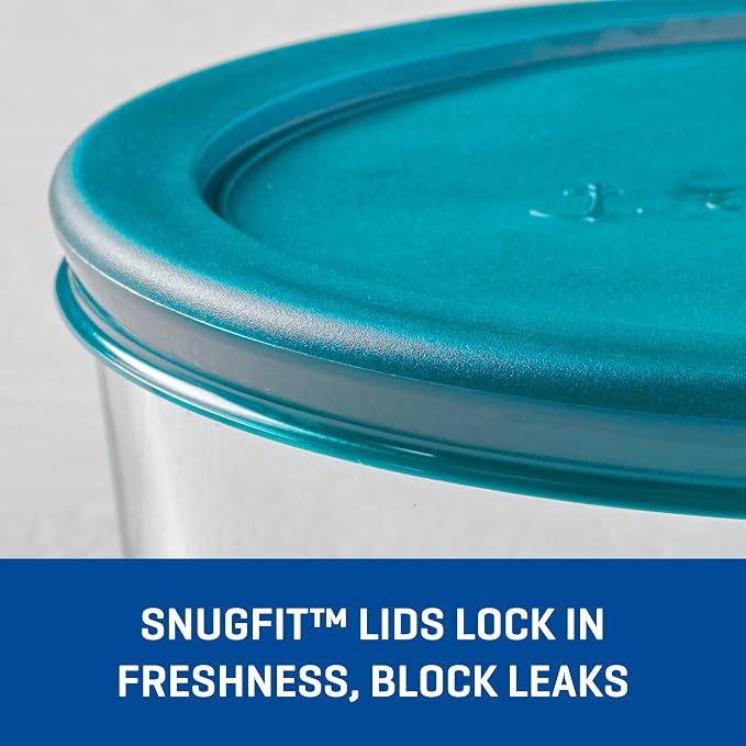 Anchor Hocking SnugFitTM Round Food Storage Containers - Image 5