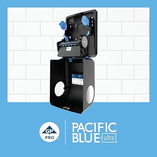 Pacific Blue Ultra 8" High-Capacity Mechanical Paper Towel Dispenser by GP PRO - Image 3