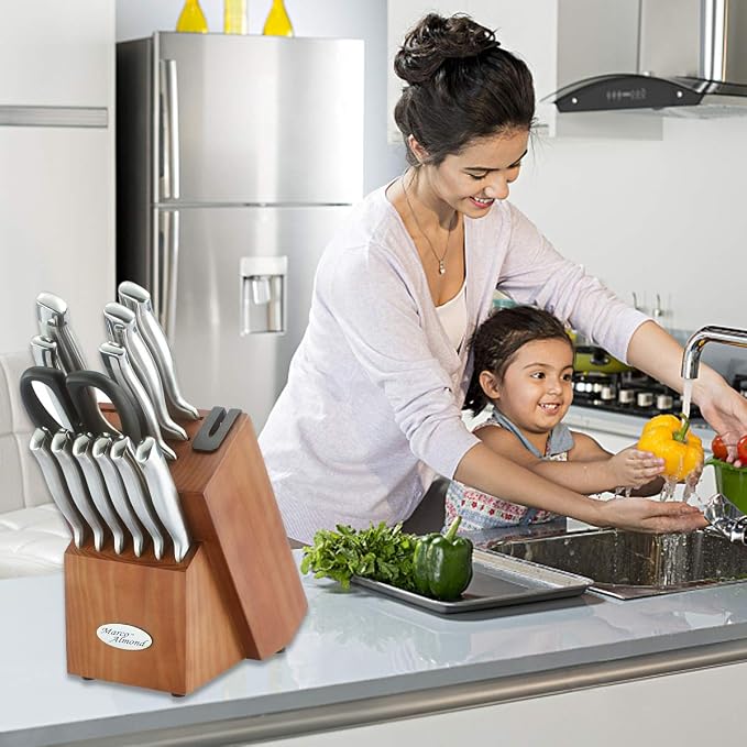 Marco Almond® Knife Block Set, KYA26 Knife Set - Image 8