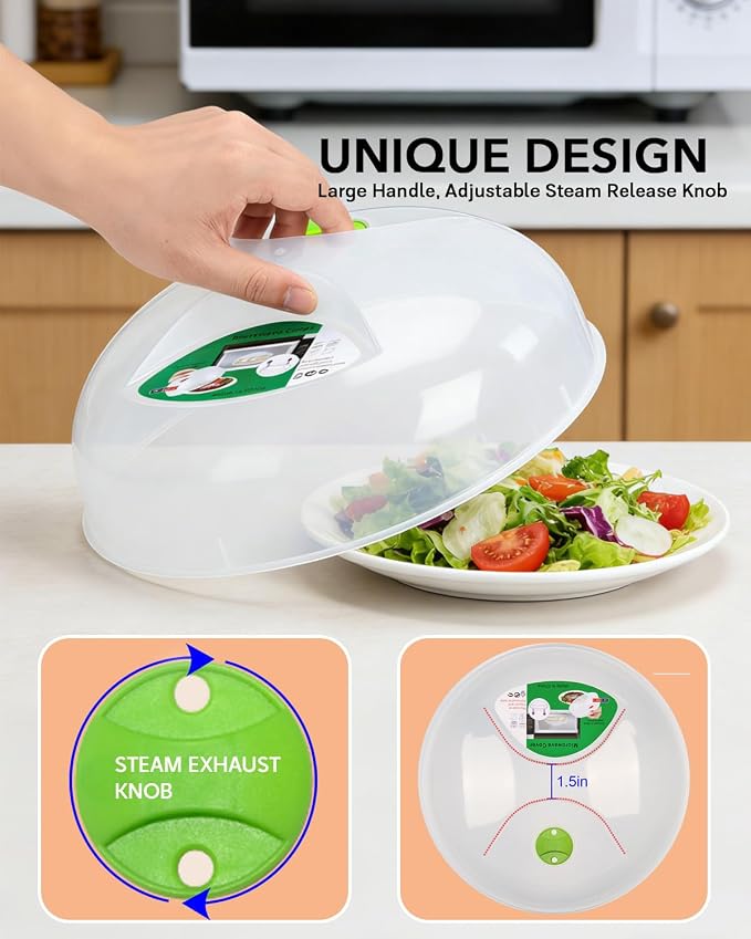 Microwave Splatter Cover, Microwave Cover - Image 4