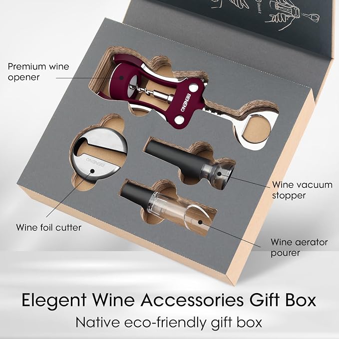 Beneno Multifunctional Wine Bottle Opener Gift Set - Image 2
