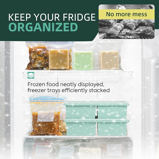 Silicone Freezer Trays with Lids - Image 6