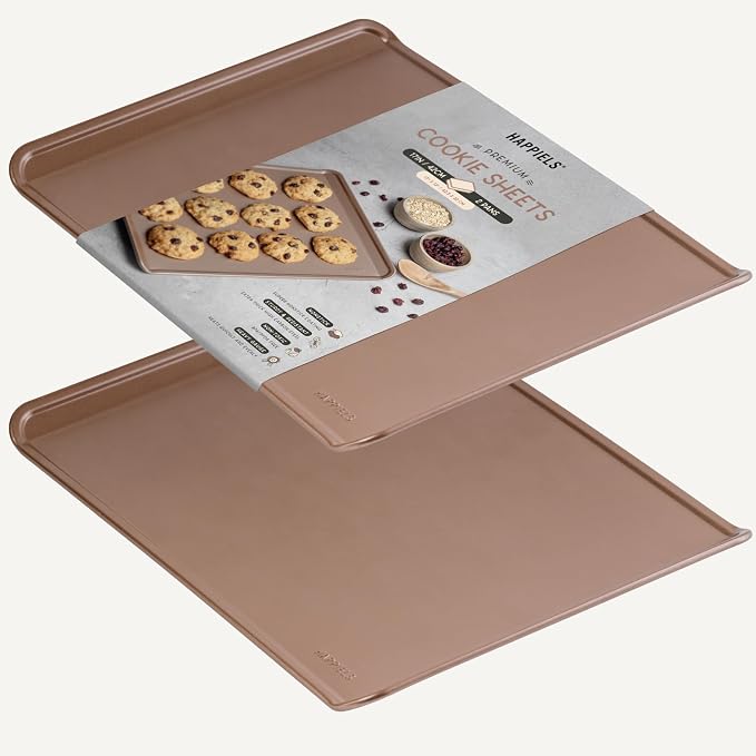 HAPPIELS 17 x 13 inch Cookie Sheets by HAPPIELS