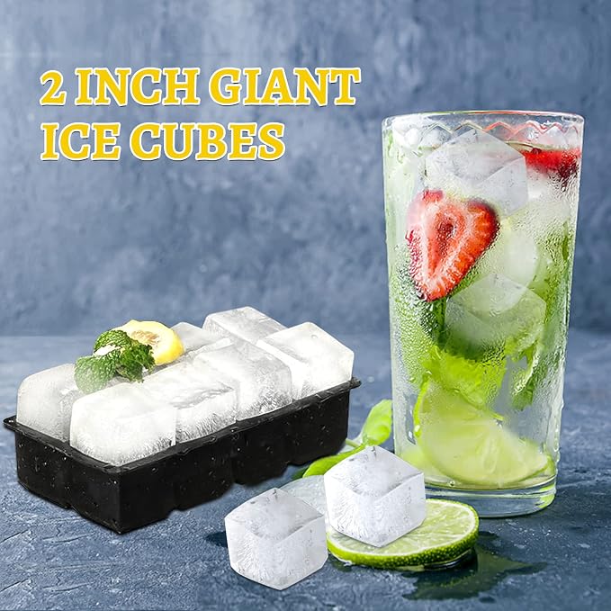 Samuelworld Premium Ice Tray Combo, Large Ice Sphere Maker & Giant Ice Cube - Image 5